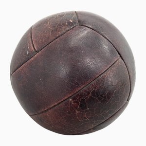 Vintage Medizinball aus Mahagoni, 1930er