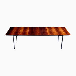 Large Extendable Dining Table in Rosewood attributed to Hans J. Wegner, Denmark, 1960s