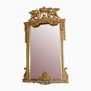 Specchio dorato Impero francese