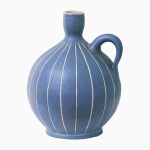 Vaso vintage in ceramica di Carl Fischer per PGH Bürgel, anni '60