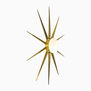 Fireworks Solare Collection Polished Wall Lamp by Design for Macha