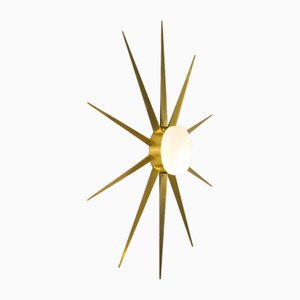 Fireworks Solare Collection Unpolierte Balanced Wandlampe von Design für Macha