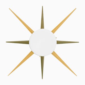 Polierte Windrose Solare Collection Wandlampe von Design für Macha