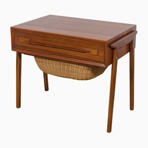 Table Console Mid-Century en Teck, Danemark, 1970s