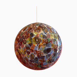 Lámpara Murrine Sphere de cristal estilo Murano de Simoeng