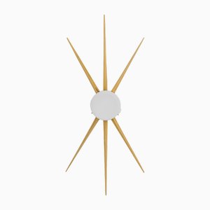 Classic Solare Collection Polished Wall Lamp by Design for Macha