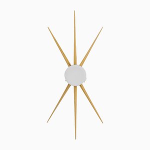 Classic Solare Collection Unpolished Balanced Wall Lamp by Design for Macha