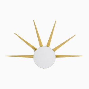 Polierte gebürstete Dawn Solare Collection Wandlampe von Design für Macha