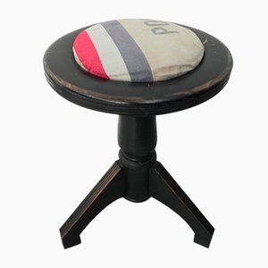 Art Deco Piano Stool on Tripod, 1930s