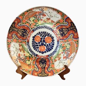 Grande Assiette Imari Antique, Japon, 1900s