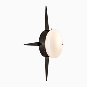 Cross Solare Collection Unpolierte Balanced Wandlampe von Design für Macha
