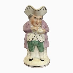 Viktorianischer Staffordshire Toby Krug von Mr Snuff, 1870er