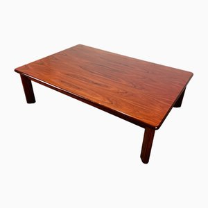 Mesa de centro vintage de palisandro de Dyrlund, Dinamarca, años 70