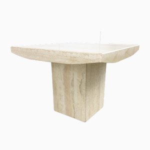 Vintage Travertine Coffee Table, 1970s