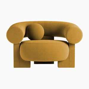 Cassete Armchair in Boucle Mustard by Alter Ego for Collector