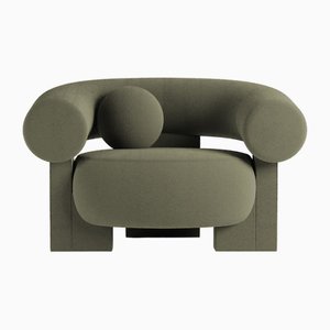 Cassete Armchair in Boucle Olive by Alter Ego for Collector