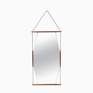 Miroir Suspendu Paraggi Mid-Century Moderne par Ico Parisi pour MIM, Italie, 1958