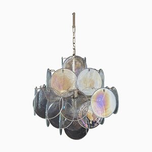 Vintage Italian Murano Chandelier in the style Vistosi, 1970s