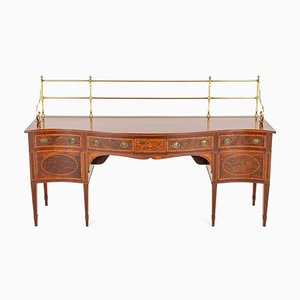 Regency Mahogany Sideboard with Tapered Legs
