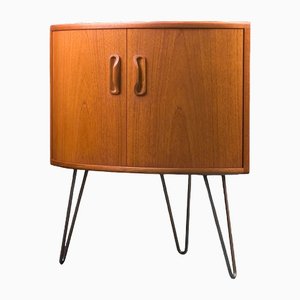 Small Mid-Century Teak Corner Cabinet by Victor Wilkins for G-Plan, 1970s