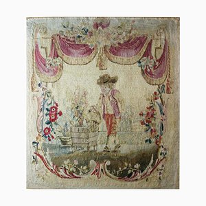 18th Century Aubusson Tapestry Le Jardinier, 1770s