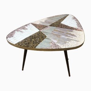 Vintage Mosaic Cocktail Side Table attributed to Berthold Müller, 1950s