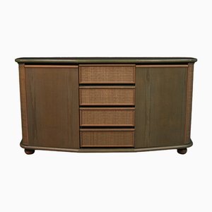 Credenza in legno esotico, Italia, anni '70