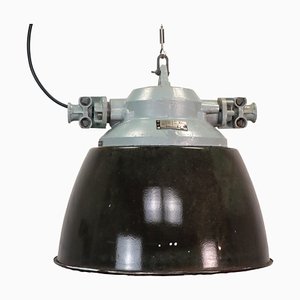 Lampada a sospensione industriale, Cecoslovacchia, anni '80