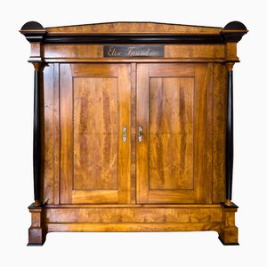 Grande Armoire Biedermeier en Frêne et Merisier, 1884