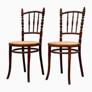 Sillas austriacas de Michael Thonet para Thonet. Juego de 2