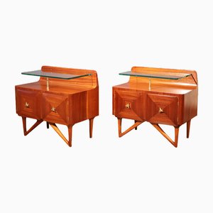 Bedside Tables from La Permanente Mobili Cantù, 1950, Set of 2