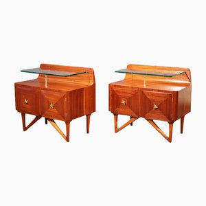 Tables de Chevet de La Permanente Mobili Cantù, 1950, Set de 2