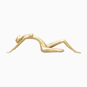 Sculpture Abstraite Vintage RR Sweden en Bronze, 1970s