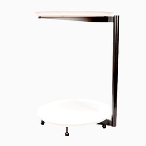 Vintage Black and White Side Table from Cassina