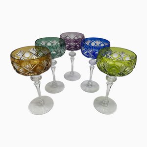 Crystal Wine Glasses Römer Series from WMF, Set of 5
