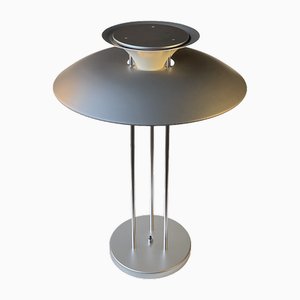 Lámpara de mesa Ph 5 vintage en gris de Poul Henningsen - Louis Poulsen, años 90