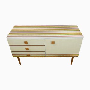 Small Vintage Sideboard in Varnish Cream, 1970s