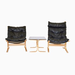 Mobilier de Salon Siesta Vintage par Ingmar Relling pour Westnofa, 1960s, Set de 3