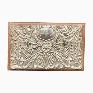 Spanish Colonial Silver and Wood Box
