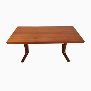 Table Basse Scandinave avec Système d'Ouverture, 1960s