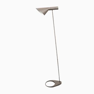 Gray Floor Lamp by Arne Jacobsen for Louis Poulsen, 1970s