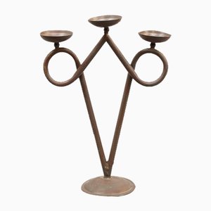 Vintage Brutalist Candlestick, 1960s