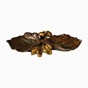 Antique Bronze Desk Tray by Louchet Ciseleur, 1900s