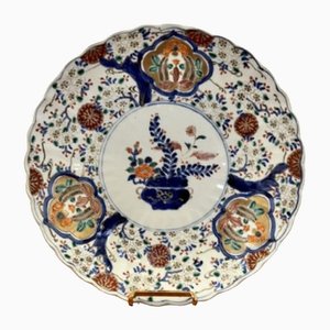 Large Antique Quality Japanese Imari Plate, 1900s