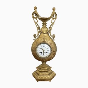 Victorian French Ornate Mantle Clock, 1860s