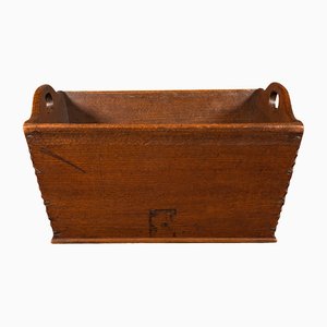 Antique English Georgian Cheese Carrying Box, 1800s
