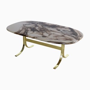 Vintage Coffee Table in Marble, Sweden, 1960s