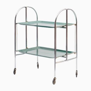 Vintage Serving Cart in the style of Dinett, 1960s