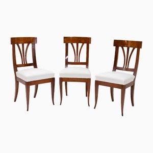 Biedermeier Dining Chairs, Germany, 1820s, Set of 3