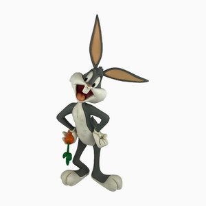 Vintage Harzfigur von Bugs Bunny für Warner Bros, 2000er